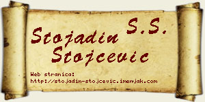 Stojadin Stojčević vizit kartica